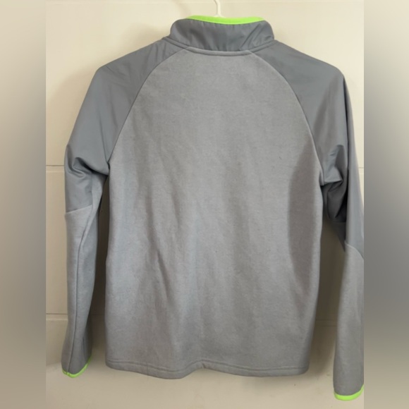 UNDER ARMOUR boys size large 1/4 zip cold gear fleece top - Picture 3 of 4